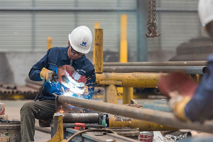 肇东网架焊接车间