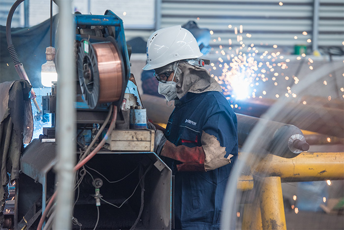 肇东网架焊接车间